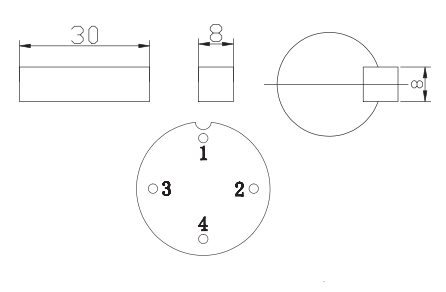 130mm三相混合式步進(jìn)電機(jī)接線(xiàn)圖